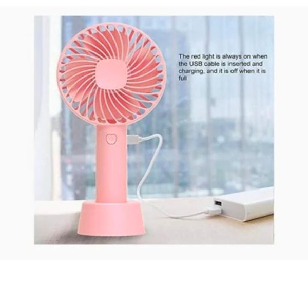 Handheld 3 Speed Strong Wind Electric Small Mini Cooling Fan (random Color)